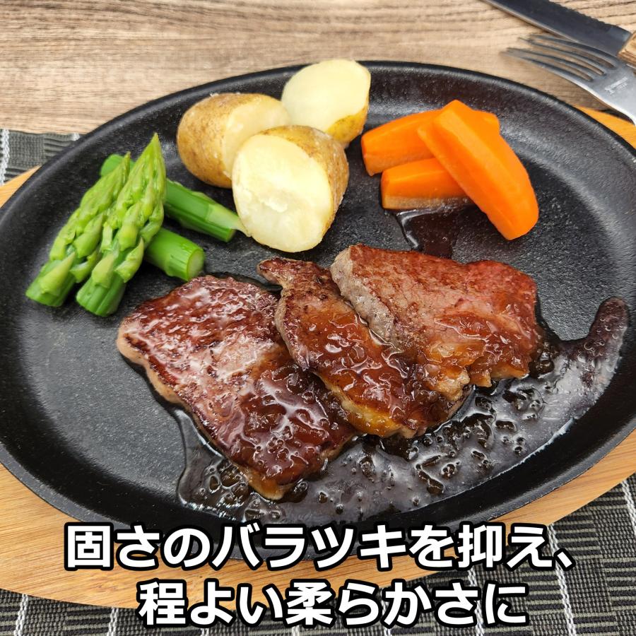 北海道産 牛 カット ステーキ 450g×２ 牛肉 焼肉 BBQ バーベキュー 道産  肉 食品  インジェクション | ホクビー | 05