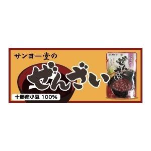 サンヨー堂 北海道十勝産小豆使用 ぜんざい パウチ 160g×40袋 SUNYO