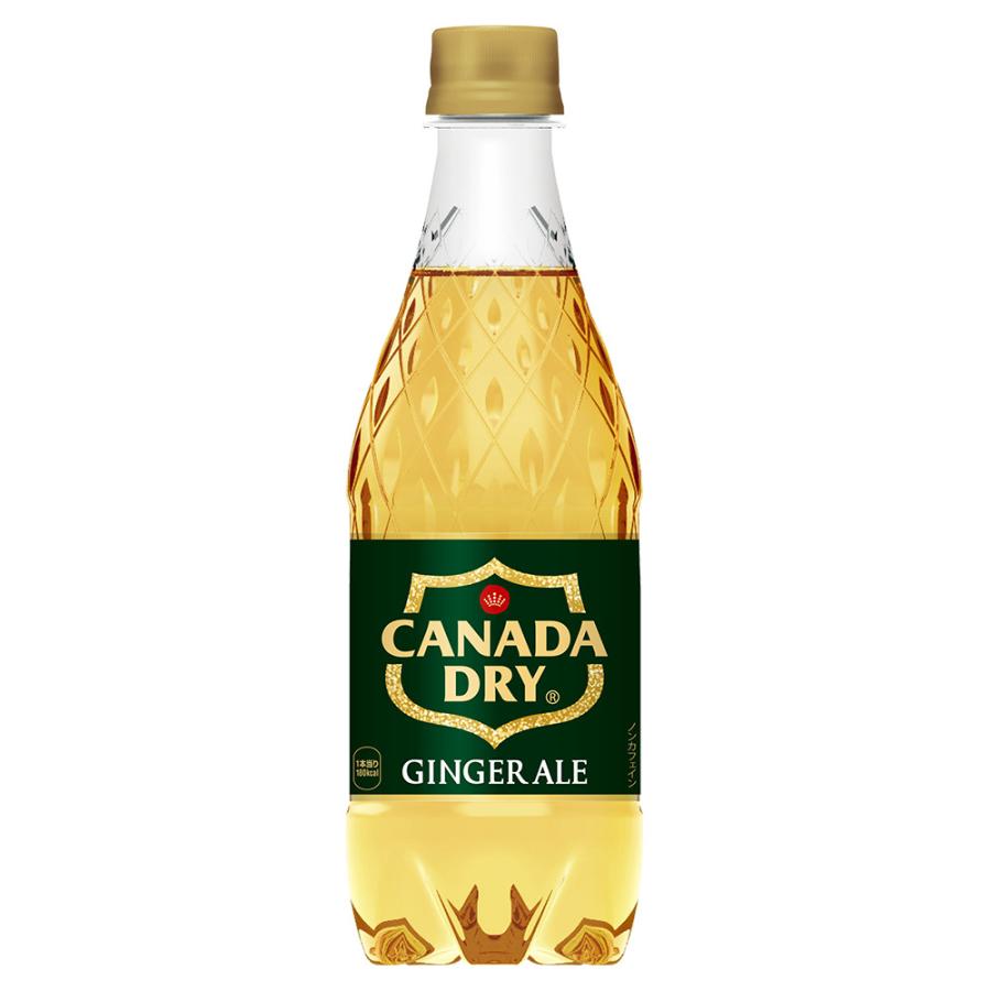 カナダドライ ジンジャーエール 500mlPET×24本 (2箱まで1口送料で発送