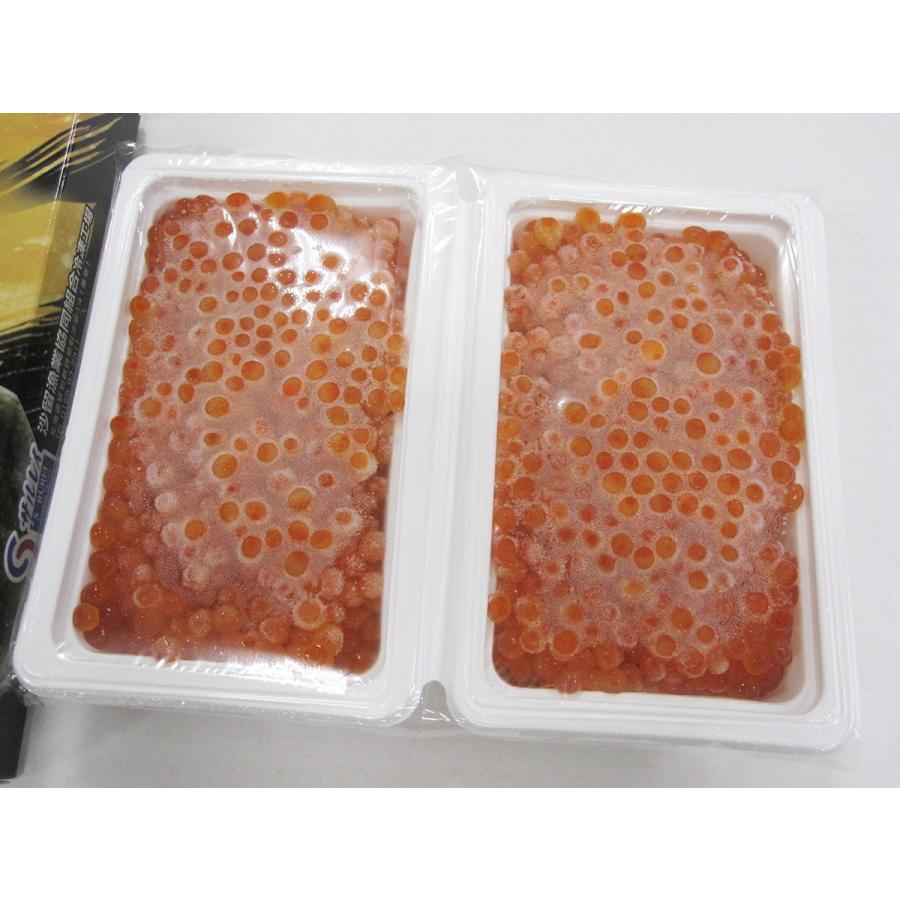 北海道 オホーツク産 いくら 醤油漬け 500g（250g×2P）沙留漁協