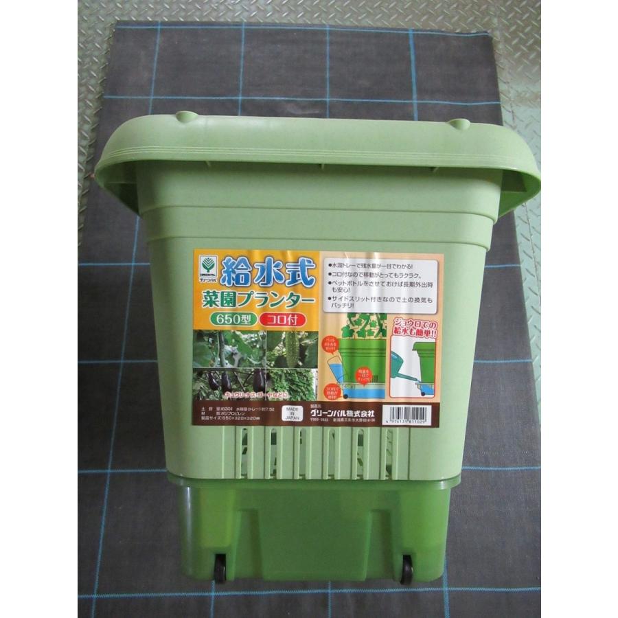 グリーンパル 給水式菜園プランター 650型コロ付 :60654150:北越農事Yahoo!ショップ - 通販 - Yahoo!ショッピング グリーンパル 給水式菜園プランター 650型コロ付 :60654150:北越農事Yahoo!ショップ - 通販 - Yahoo!ショッピング