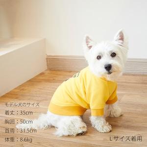 犬 服 スウェット トレーナー 小型犬 中型犬 大型犬 Mサイズ Lサイズ アメカジ Chi-bee チービー コラボ カレッジ スエット MANDARINE BROTHERS｜hokulea-onlinestore｜08