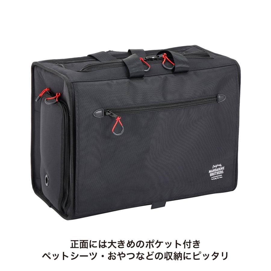 ブラック★マンダリンブラザーズブリクストンキャリーバックパック　リュック NEW COLOR】BRIXTON CARRY BACKPACK －WIDE－ | CARRY BAG | 犬服
