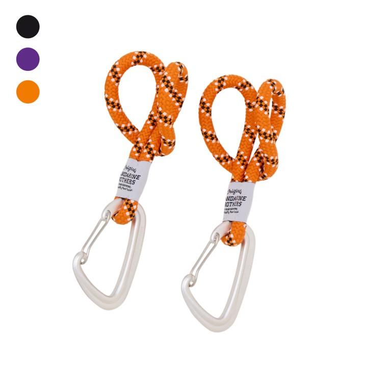 マンダリンブラザーズ バネ式フック カートの荷物掛け ロープタイプ Rope Buggy Hook しっかりしてる 手が空く 便利 オシャレ（Yahoo!・ホクレアオンラインストアヤフー店）