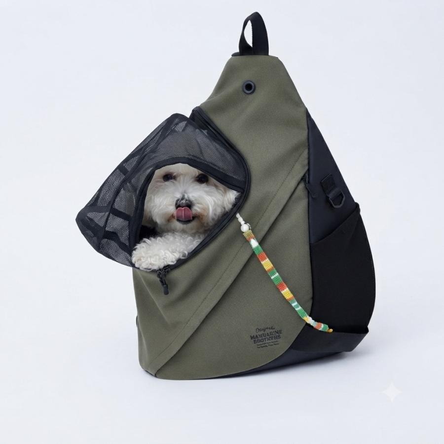 MANDARINE BROTHERS（マンダリンブラザーズ） 新商品 SLING HUG BAG 犬
