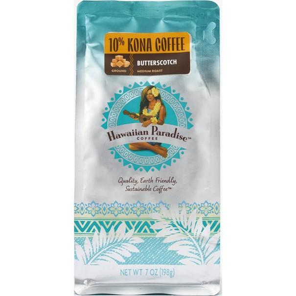 Hawaiian Paradaise COFFEE コナコーヒー10% フレーバーコーヒー 粉