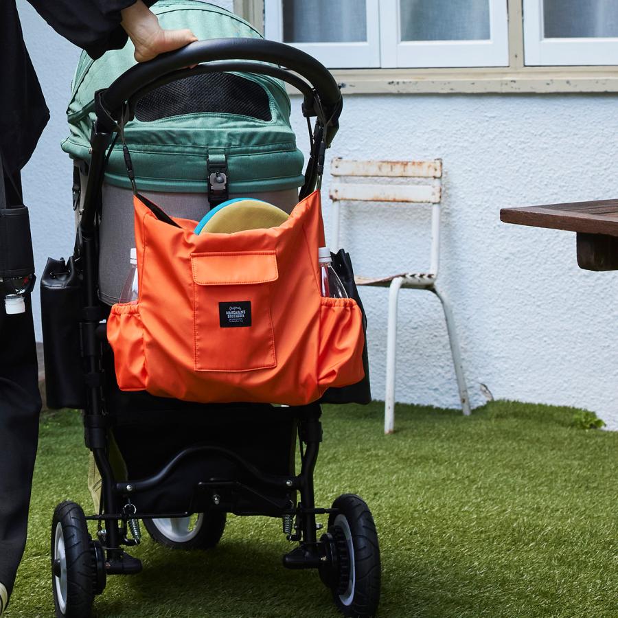 マンダリンブラザーズ リバーシブル 3way トート 4色 新色 NAVY お散歩バッグ ペットカート 取り付け可能 アタッチメント2本付き 大容量 肩あて付きショルダー | MANDARINE BROTHERS | 19