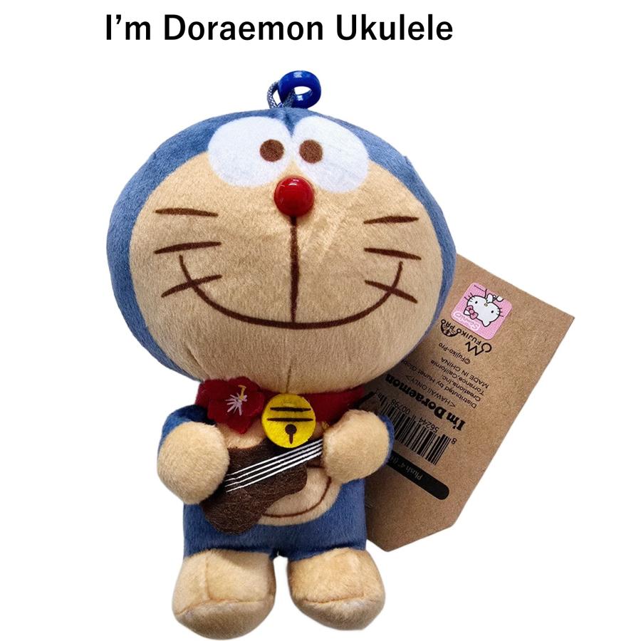 日焼けドラえもん ハワイ限定！ストラップ ぬいぐるみ新品未使用！ ハワイ直輸入🌺日焼けドラえもんぬいぐるみキーホルダー