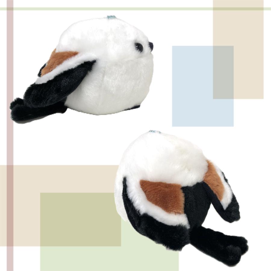 シマエナガ ボールチェーン 手の平サイズ [ふくふくシマエナガ LMC