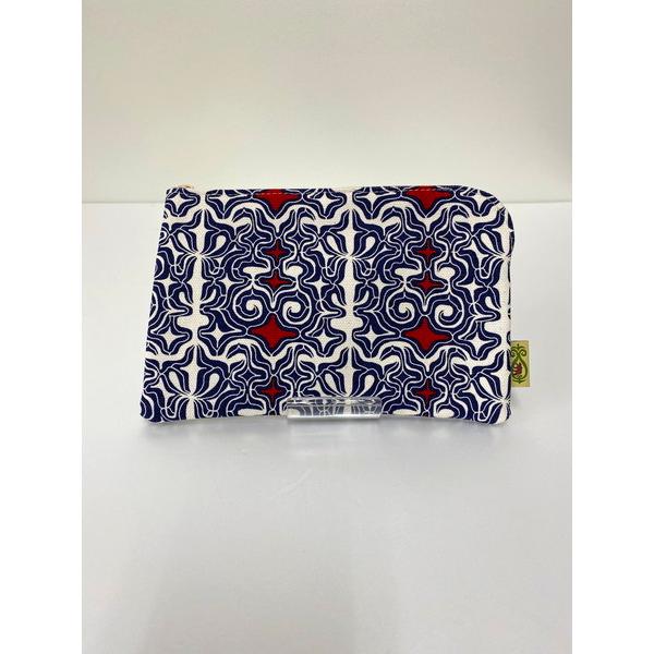 アイヌ帆布 通帳入れ アイヌ文様 アイヌ紋様 グッズ ケース 小物入れ