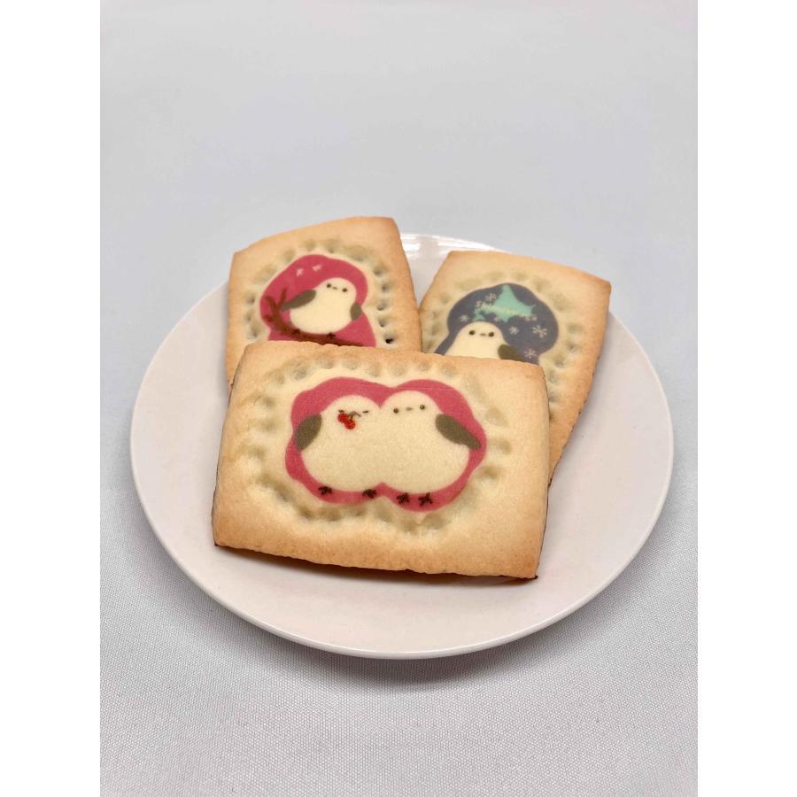 北海道シマエナガびより ショコラサンドクッキー 個包装8枚入 お