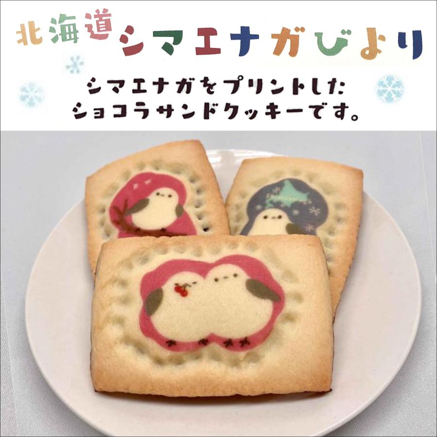 クッキー様 北海道シマエナガびより ショコラサンドクッキー 個包装8枚入 お