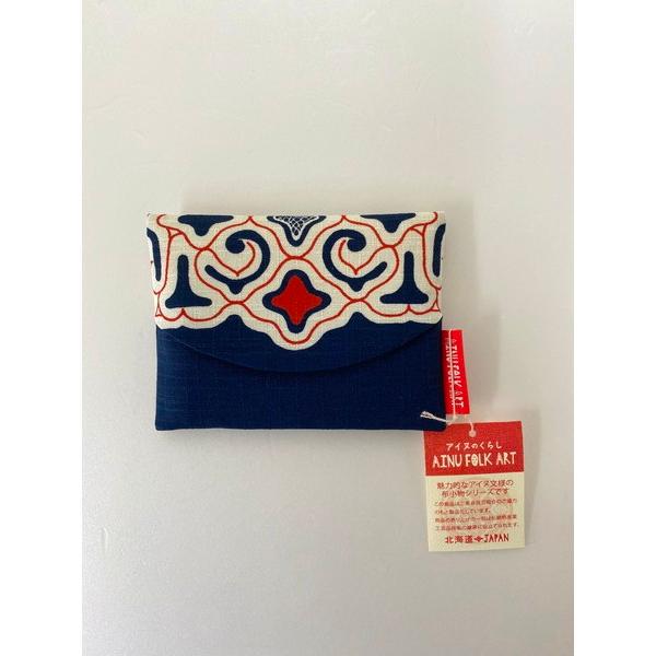 送料込み アイヌのくらし ポケットティッシュケース アイヌ文様 アイヌ