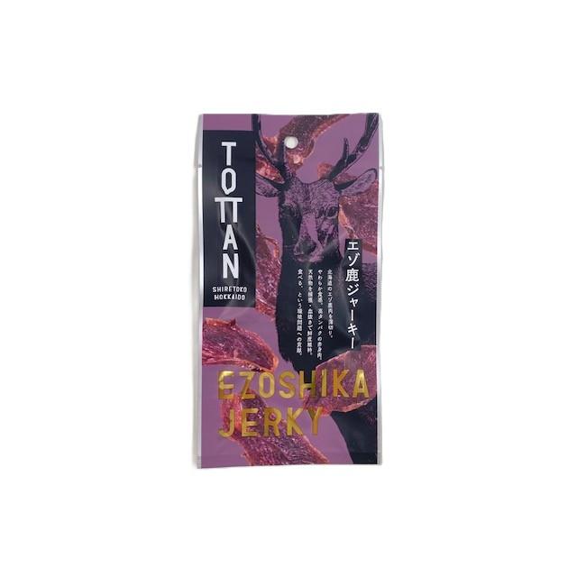 送料込み エゾ鹿ジャーキー 25g 北海道 知床 えぞ 鹿肉 ジビエ 珍味