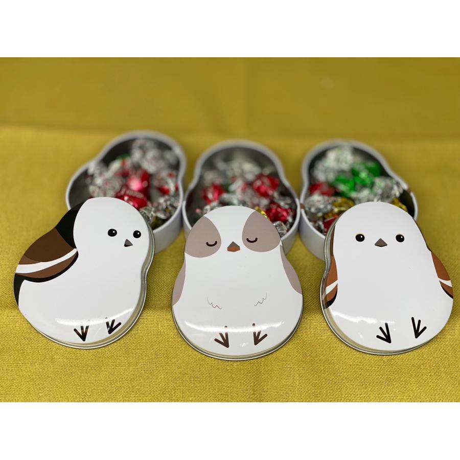 送料込み シマエナガびより 3個セット チョコレート シマエナガ 動物