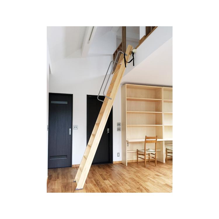 11段】セーフティーラダー 木製ロフトはしご 梯子 ハシゴ 階段 ベッド 