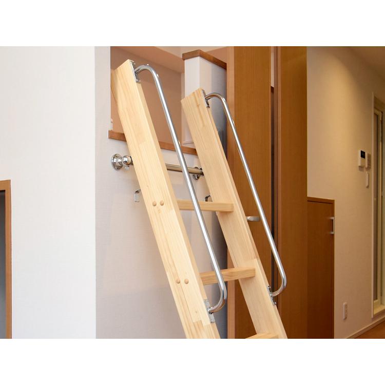 9段 付属品あり カスタムラダー 木製ロフトはしご 梯子 ハシゴ 階段 ベッド 手摺付き Ts 9 北欧の森 Diy建材店 通販 Yahoo ショッピング