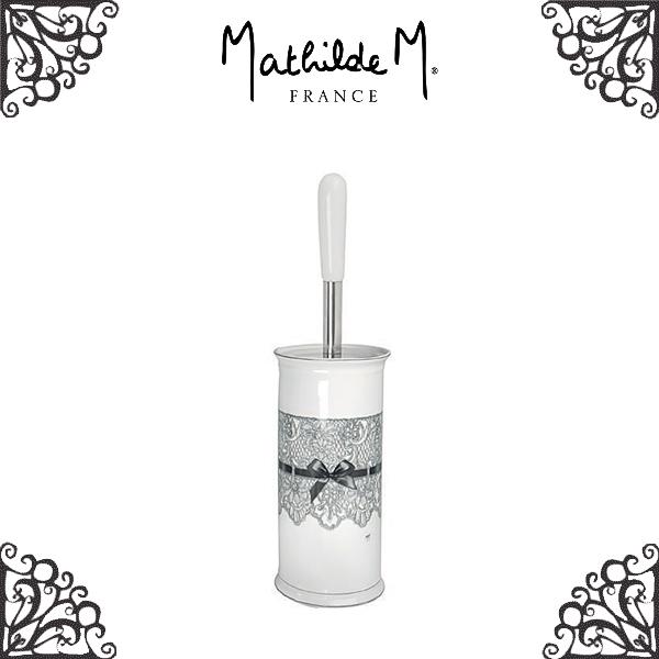 2310円 美品 トイレブラシ おしゃれ 陶器 フレンチ クラシック 0133 マチルドエム Mathildem 掃除用品 トイレ用品