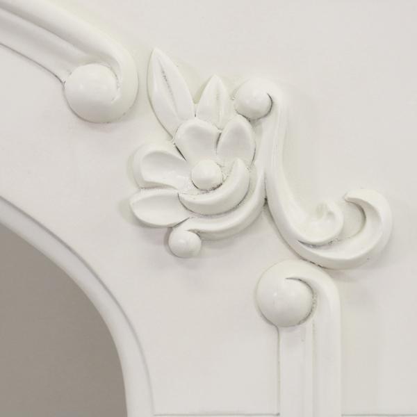 マントルピース コンソール シェルフ ホワイト シャビーシック 姫系 5006 マントルピース コンソール シェルフ ホワイト シャビーシック 姫系