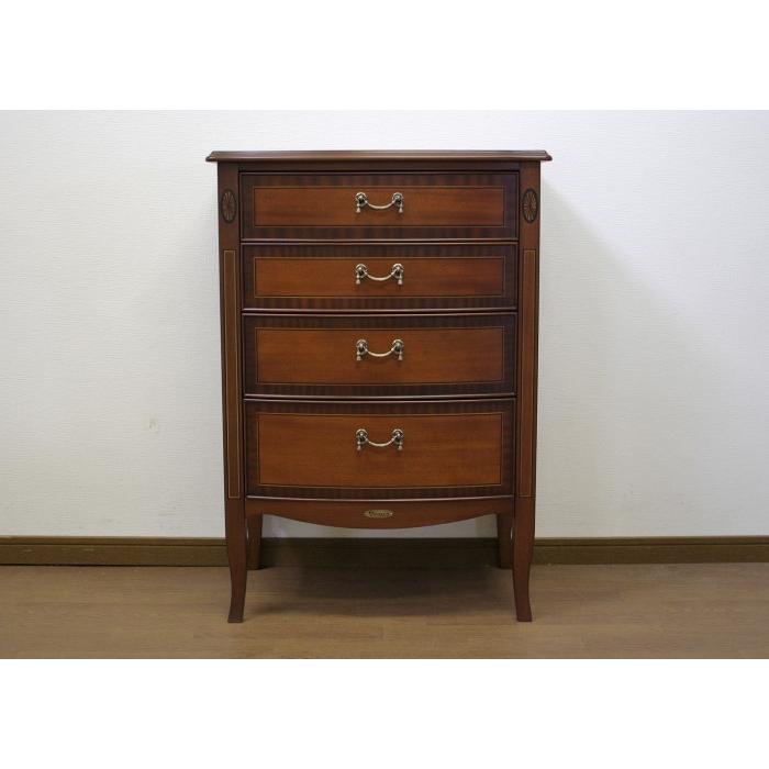 東海家具工業 4段チェスト 60cm幅 象嵌 東海家具 ベネチア 774589