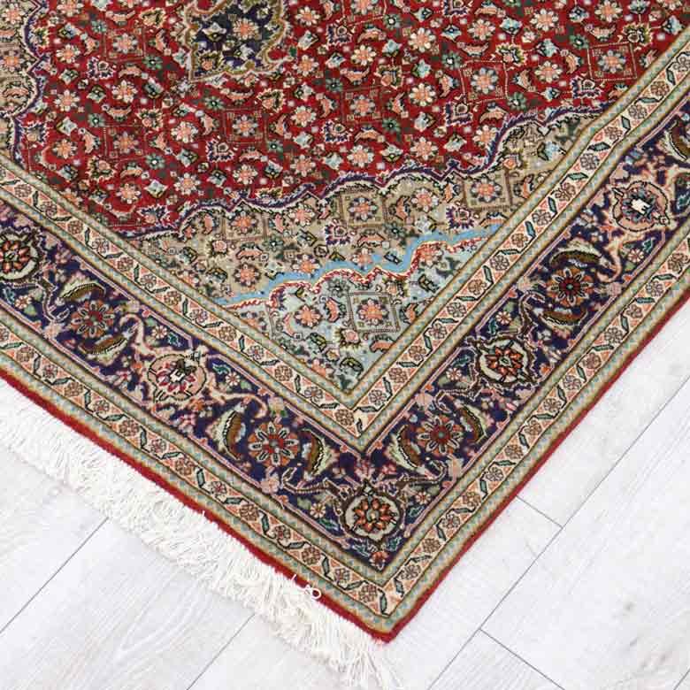 ペルシャ絨毯 150x100cm タブリーズ カーペット ラグ 玄関マット