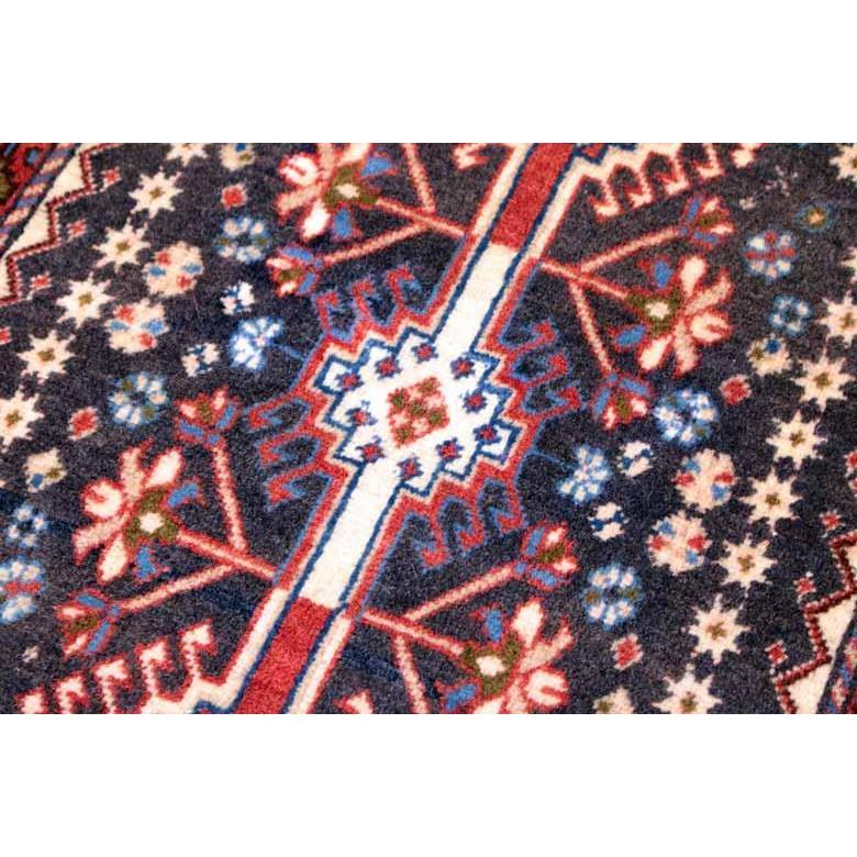 ペルシャ絨毯 90 x 60 ヤラメ カーペット ラグ 玄関マット persian rug