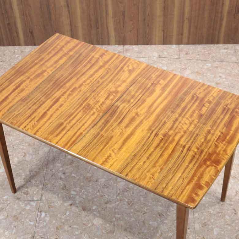 極美品　天然木　ダイニングテーブル　ミッドセンチュリー　インダストリー sin-113_1.jpg