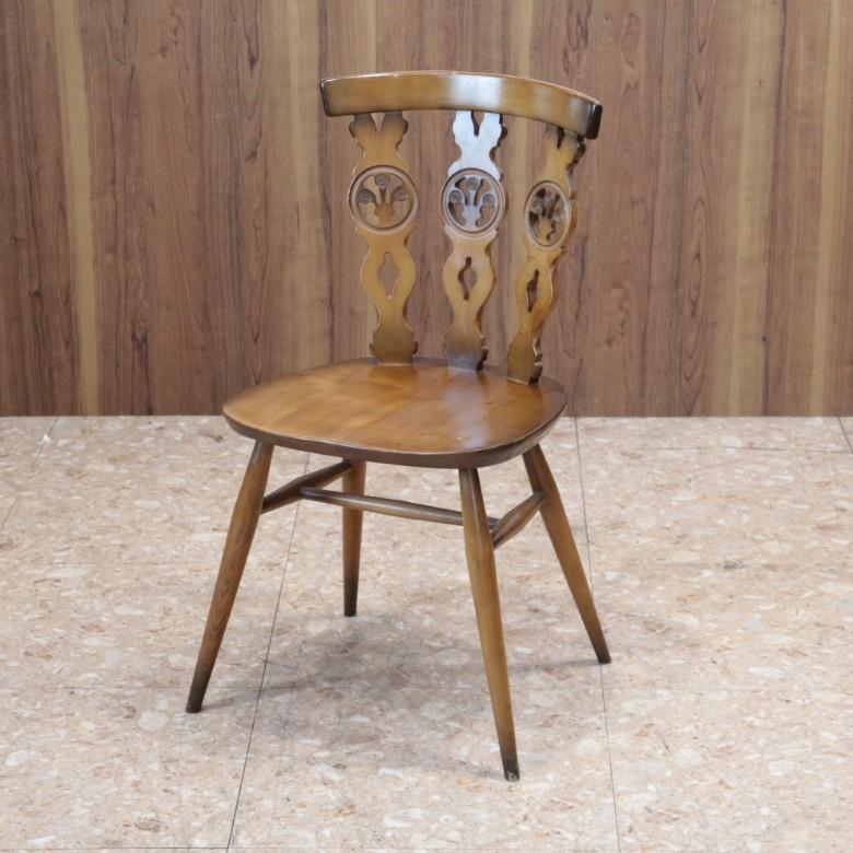 イギリス ビンテージ 家具 Ercol ダイニングチェア シスルバック ダイニングチェア ERCOL ヴィンテージ イギリス シスルバックチェア
