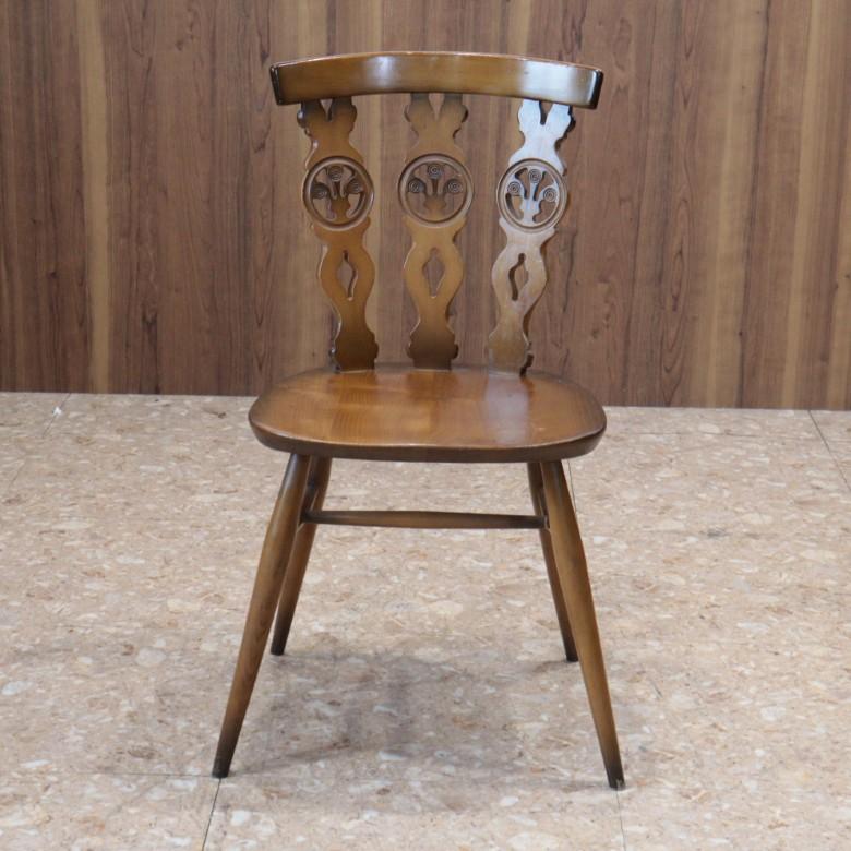 イギリス ビンテージ 家具 Ercol ダイニングチェア シスルバック ダイニングチェア ERCOL ヴィンテージ イギリス シスルバックチェア