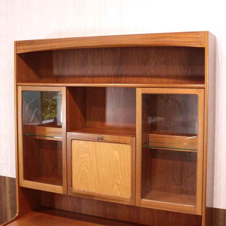キャビネット ネイサン カップボード イギリス チーク 完成品 NATHAN 