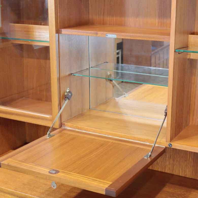 キャビネット ネイサン カップボード イギリス チーク 完成品 NATHAN 