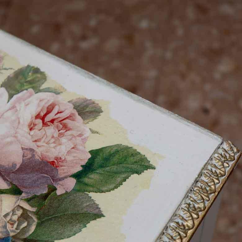 サイドチェスト ヴィンテージ イギリス ホワイト Olympus Furniture of 