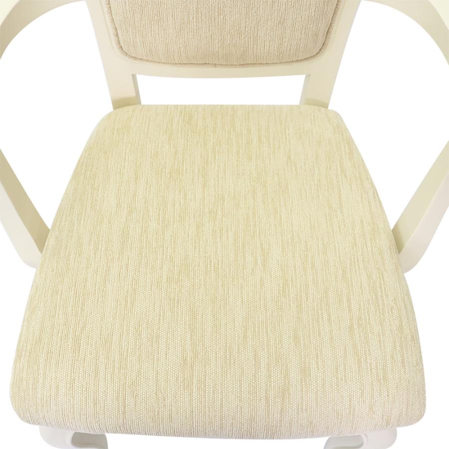 東海家具工業 ダイニングチェア ホワイト 東海家具 アームチェア 木製