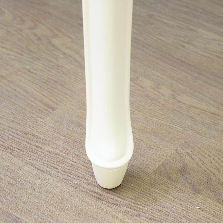 東海家具工業 ダイニングテーブル 2人用 白 85cm アンティーク 東海家具工業 ダイニングテーブル 2人用 白 85cm アンティーク