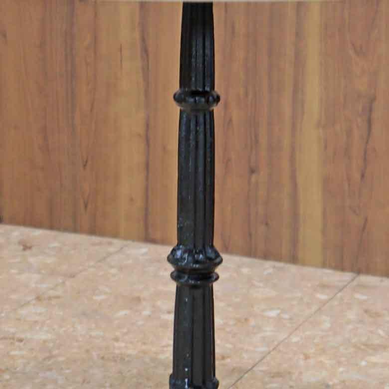 サイドテーブル 大理石 円形 カフェテーブル ブロンズ調 石 ラウンドテーブル 80cm 大理石 円形 カフェテーブル ブロンズ調 石