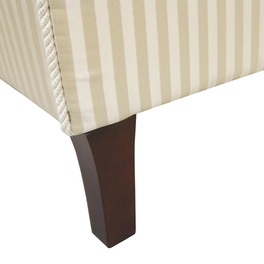 ジェニファーテイラー ロングスツール ベンチ オットマン グレー