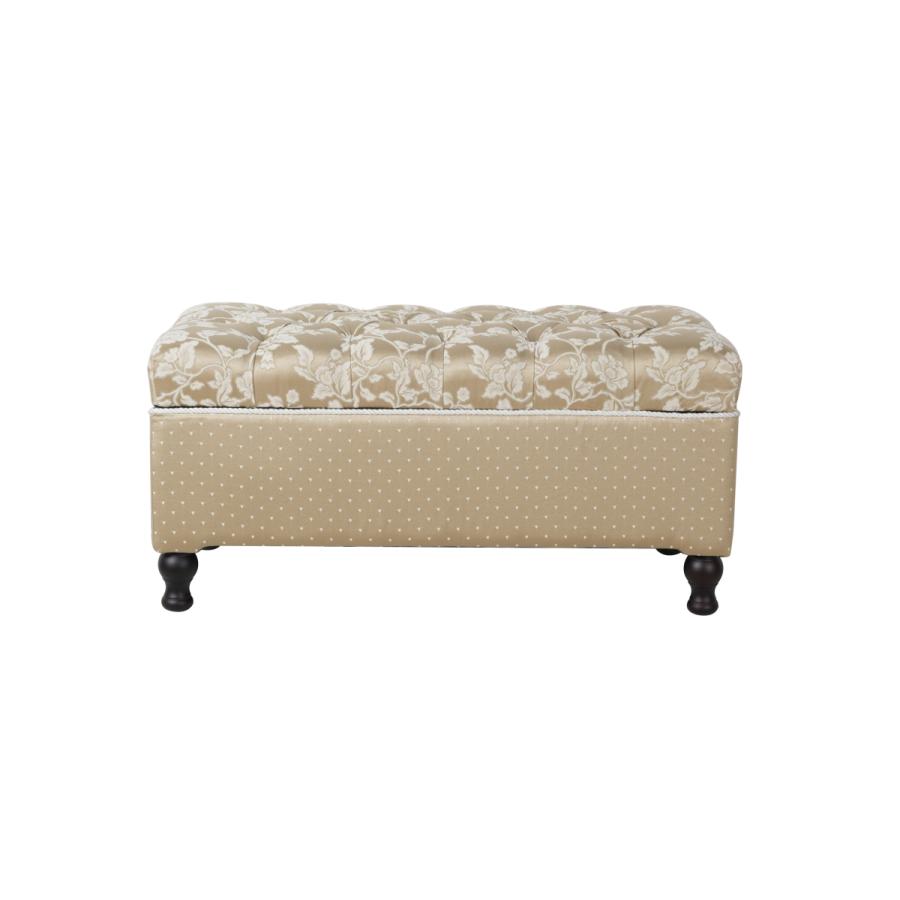 ジェニファーテイラー　ヘアルーム　収納付　ベンチボックス　スツール　二人掛け ジェニファーテイラー ベンチボックス 収納付き スツール ベージュ