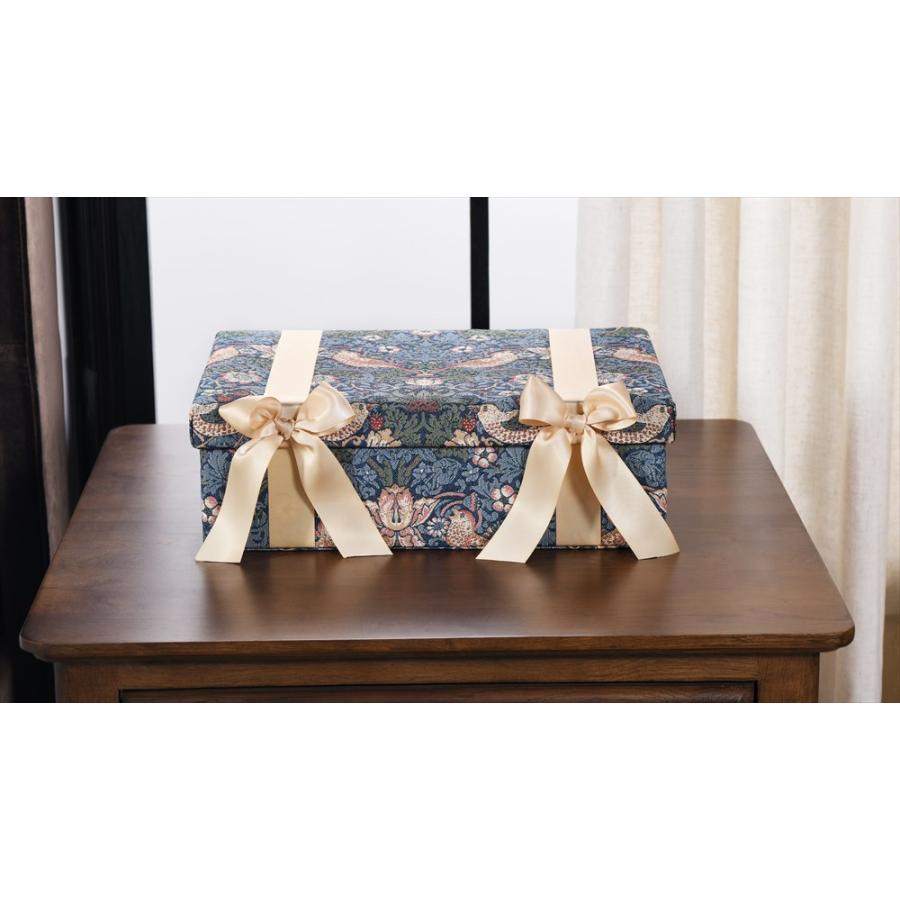 ジェニファーテイラー ボックス 3ヶセット いちご泥棒 小物入れ 140-272 ジェニファーテイラー ボックス 3ヶセット いちご泥棒 小物入れ 収納