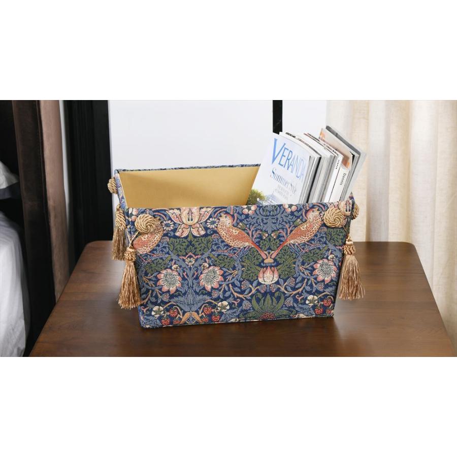 新品 マガジンホルダー ジェニファーテイラ ウイリアムモリスいちご泥棒 新品 マガジンホルダー ジェニファーテイラ ウイリアムモリスいちご