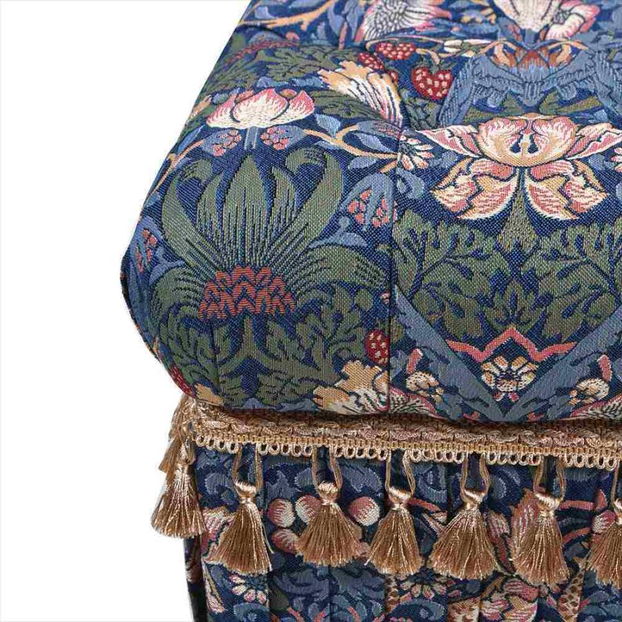 ジェニファーテイラー スツールボックス カルトナージュ いちご泥棒