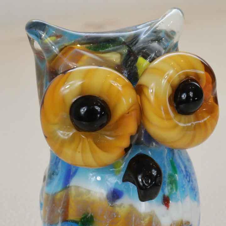 ガラスの置物 フクロウs 梟 ミミズク アンティーク オーナメント ガラス雑貨 オブジェ 硝子彫刻 Ows3 142 012 インテリア北欧yahoo 店 通販 Yahoo ショッピング