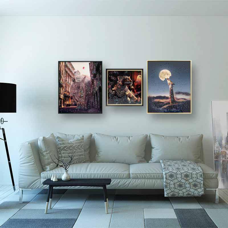 アートフレーム　KUADRO GLAM Calligaris KUADRO GLAM / カリガリス クアドロ グラム CS7217-A