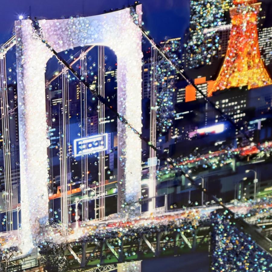 アートフレーム TOKYO 夜景 絵画 クリスタルピクチャー ウォール
