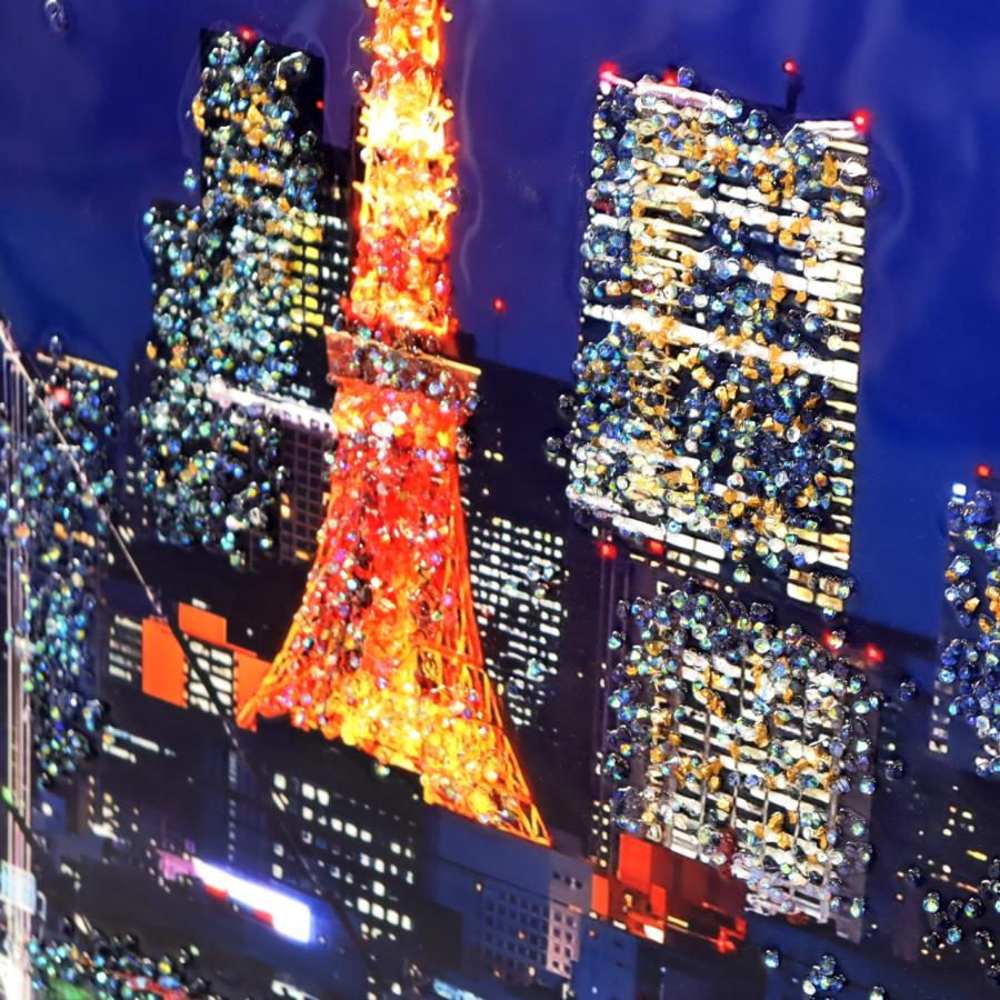 アートフレーム TOKYO 夜景 絵画 クリスタルピクチャー ウォール