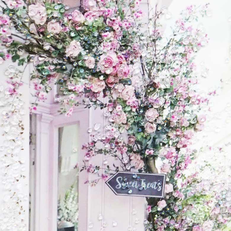 アートフレーム クリスタルピクチャー ローズハウス 額絵