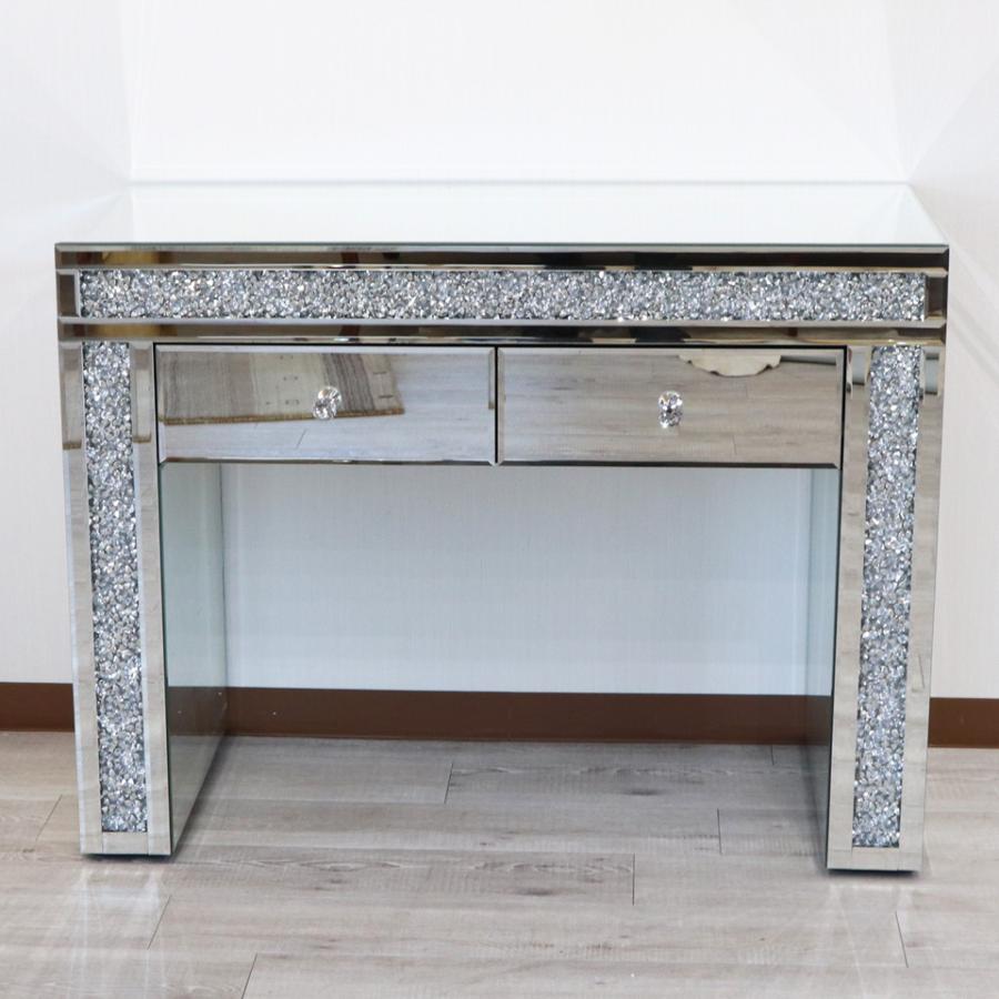 チョコまま】 ATLANTA アンティーク ドレッサー デスクミラー チョコ