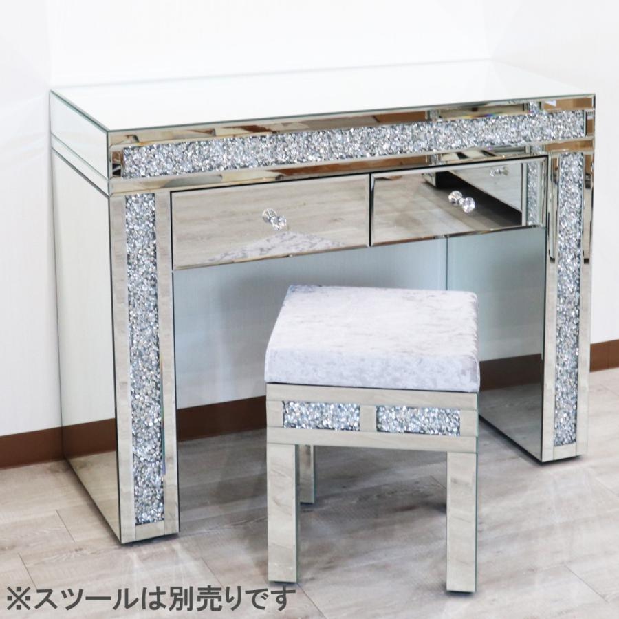 ミラー家具 デスク コスメデスク 化粧台 ドレッサーデスク モダン 韓国