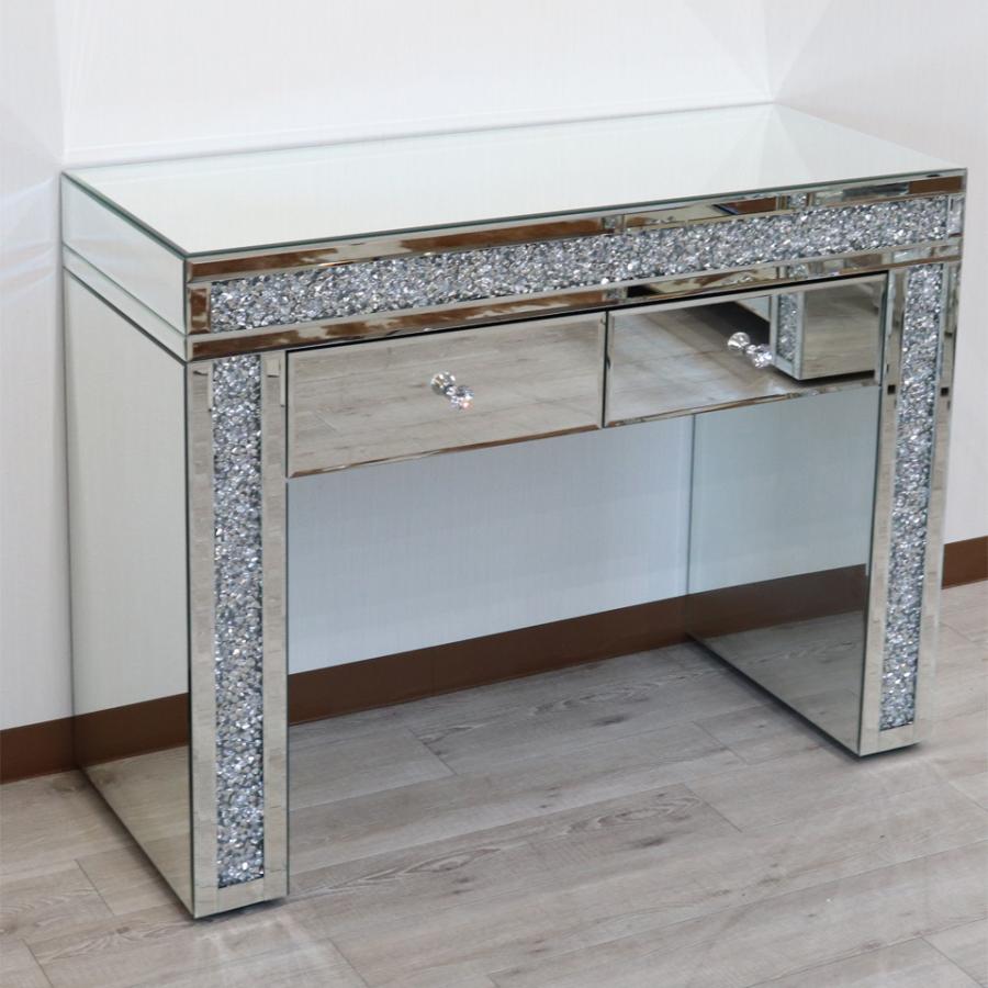 ミラー家具 デスク コスメデスク 化粧台 ドレッサーデスク モダン 韓国