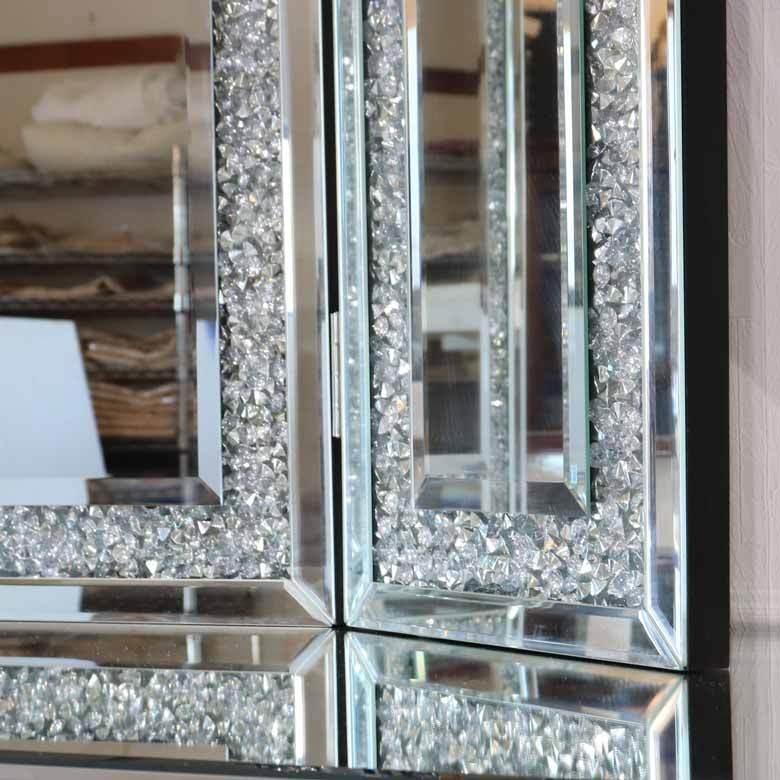 モダン ウォールミラー MCM メルト ミッドセンチュリー