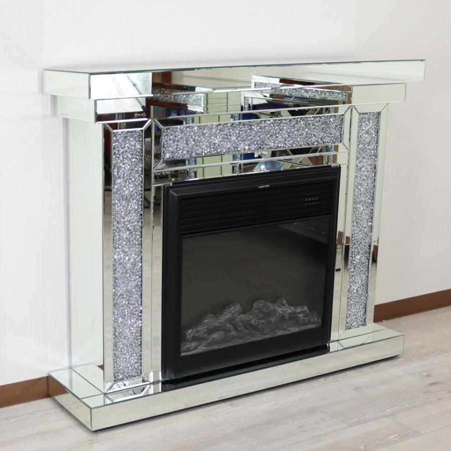 ミラー家具 マントルピース 暖炉 ディスプレイスタンド 120cm